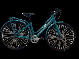 BICICLETA OZONE SPRING 700 AZUL TURQUESA